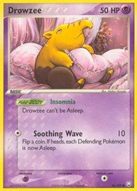 Drowzee (Reverse Holofoil) English - Team Rocket Returns [Lightly Played]