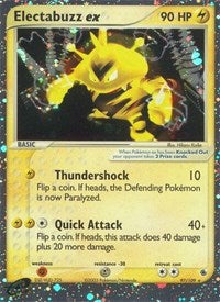 Electabuzz ex English - Ruby and Sapphire [Damaged]