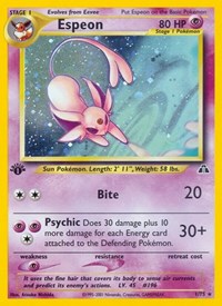 Espeon (1) (Unlimited Holofoil) English - Neo Discovery [Damaged]