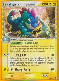 Feraligatr Delta Species English - Dragon Frontiers [Moderately Played]