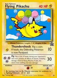 Flying Pikachu English - WoTC Promo [Lightly Played]