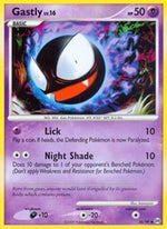 Gastly (36) (Reverse Holofoil) English - Arceus [Moderately Played]