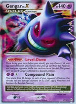Gengar LvX English - Arceus [PSA 1]