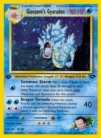 Giovannis Gyarados English - Gym Challenge [Lightly Played]