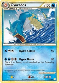 Gyarados English - HeartGold SoulSilver [Lightly Played]