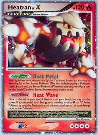 Heatran LVX DP31 English - Diamond and Pearl Promos [Lightly Played]