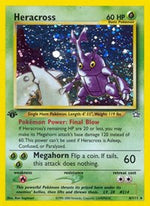 Heracross (1st Edition Holofoil) English - Neo Genesis [Damaged]