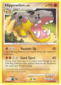Hippowdon (Normal) English - Diamond and Pearl [Damaged]