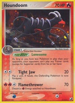 Houndoom English - EX Unseen Forces [Damaged]