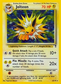 Jolteon English - Legendary Collection [Near Mint]