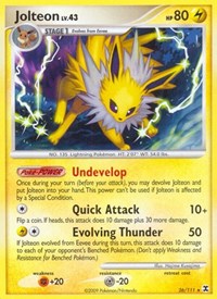 Jolteon (Reverse Holofoil) English - Rising Rivals [Lightly Played]