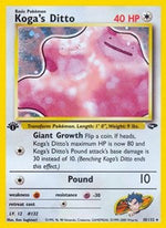Kogas Ditto Japanese - Gym Challenge [Near Mint]