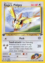 Kogas Pidgey 80 English - Gym Challenge [Lightly Played]