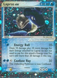 Lapras ex English - Ruby and Sapphire [Damaged]