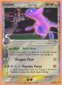 Latios (Delta Species) English - EX Delta Species [Moderately Played]