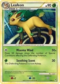 Leafeon English - Call of Legends [Lightly Played]
