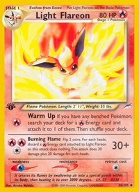 Light Flareon (1st Edition) English - Neo Destiny [Near Mint]