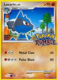 Lucario English - Rumble [Moderately Played]