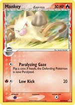 Mankey (Delta Species) (Reverse Holofoil) English - Holon Phantoms [Lightly Played]