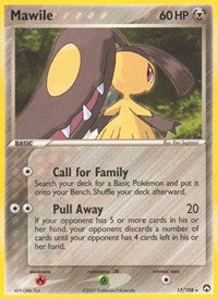 Mawile (Reverse Holofoil) English - Power Keepers [Moderately Played]