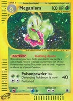 Meganium 18 English - Expedition [Moderately Played]