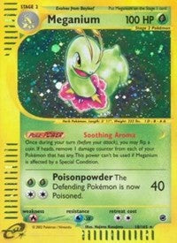 Meganium 18 English - Expedition [Moderately Played]