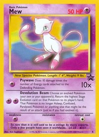 Mew 8 English - WoTC Promo [Lightly Played]