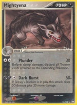 Mightyena (Reverse Holofoil) English - Power Keepers [Heavily Played]