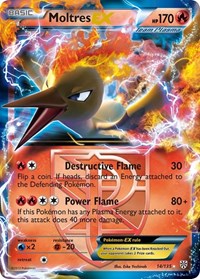 Moltres EX (Team Plasma) (Holofoil) English - Plasma Storm [Near Mint]