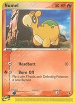 Numel (Reverse Holofoil) English - Ruby and Sapphire [Damaged]