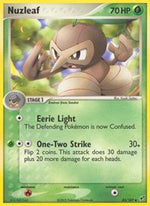 Nuzleaf (Normal) English - Deoxys [Near Mint]