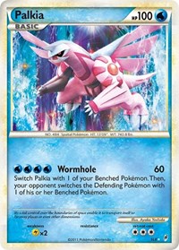 Palkia Shiny English - Call of Legends [Heavily Played]