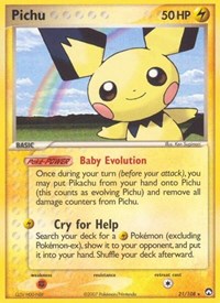 Pichu (Reverse Holofoil) English - Power Keepers [Lightly Played]