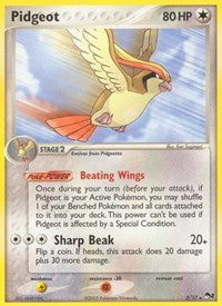 Pidgeot (Holofoil) English - POP Series 2 [Damaged]