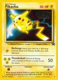 Pikachu (Movie Promo) (Normal) English - WoTC Promo [Lightly Played]
