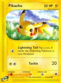 Pikachu English - Expedition [Lightly Played]