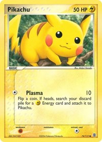 Pikachu English - FireRed & LeafGreen [Lightly Played]