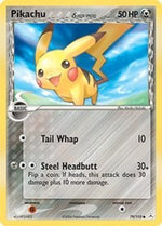 Pikachu (Delta Species) (Normal) English - Holon Phantoms [Near Mint]