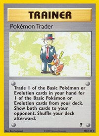 Pokemon Trader (Reverse Holofoil) English - Legendary Collection [Near Mint]