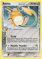 Raichu (Delta Species) English - EX Holon Phantoms [Lightly Played]
