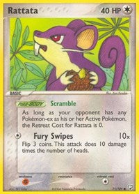 Rattata - 071/109 (Reverse Holofoil) English - Team Rocket Returns [Near Mint]