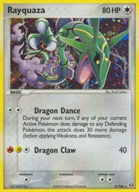 Rayquaza (Normal) English - Emerald [Damaged]