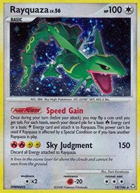 Rayquaza English - Legends Awakened [Lightly Played]