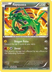 Rayquaza English - Dragon Vault [Moderately Played]