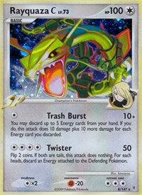 Rayquaza C (Reverse Holofoil) English - Supreme Victors [Lightly Played]