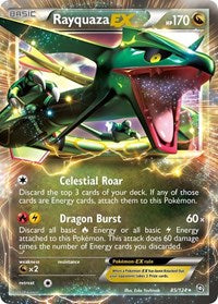 Rayquaza EX English - Dragons Exalted [Near Mint]