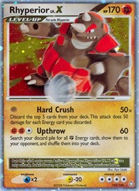 Rhyperior LVX English - Legends Awakened [Damaged]