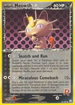 Rocket's Meowth (Normal) English - Team Rocket Returns [Near Mint]