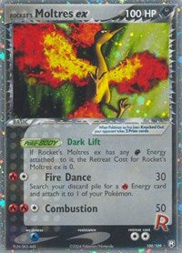 Rockets Moltres ex English - Team Rocket Returns [Lightly Played]