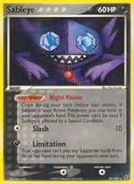 Sableye English - Deoxys [Lightly Played]